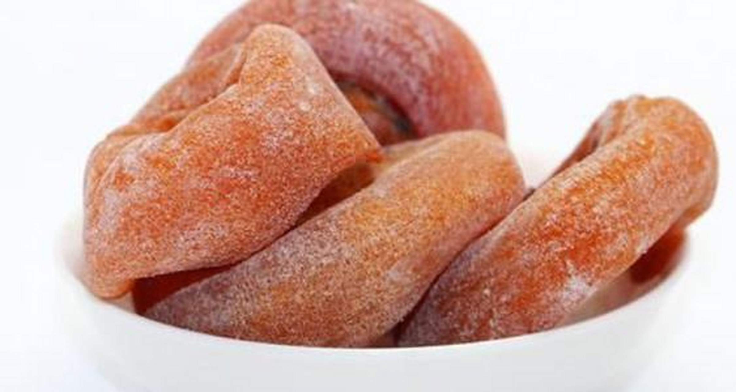 嗨一起去陇南#【陇南特产】贾昌柿饼贾昌柿子形似馒头,果体硕大,侄噜