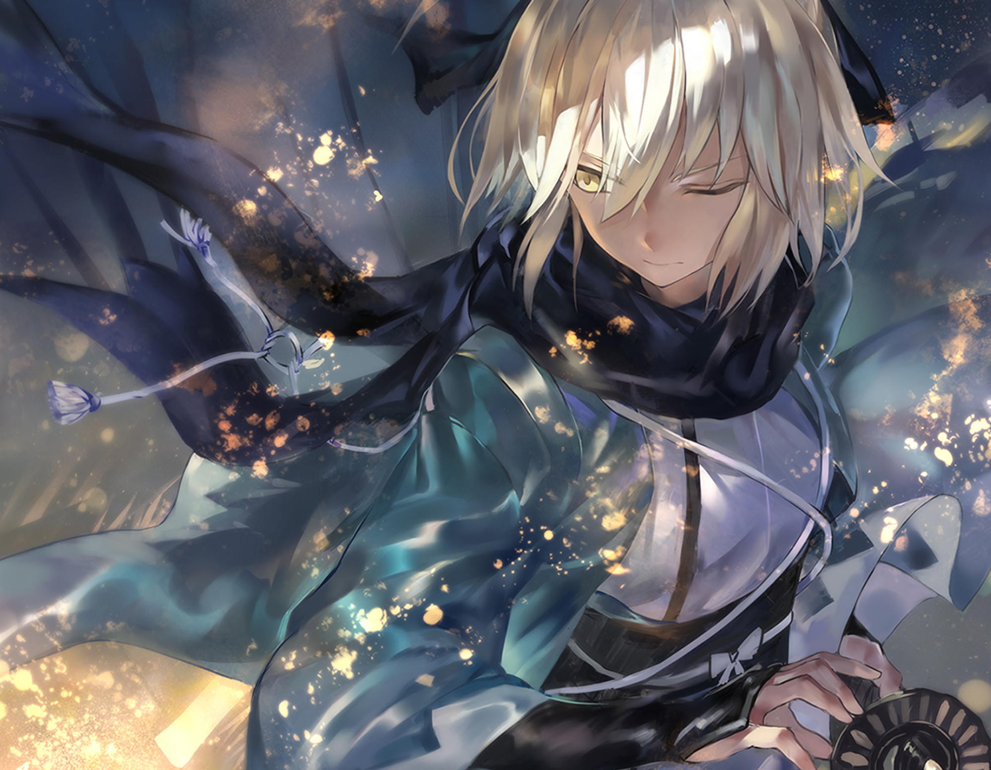 fate和fgo和服少女,手机竖屏高清壁纸合集,吾王美如画