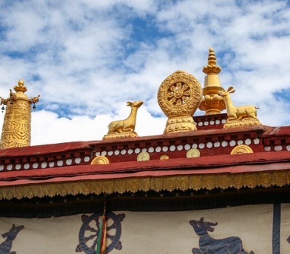 旅游:丹杰林寺——藏传佛教寺院,拉萨四大林之一