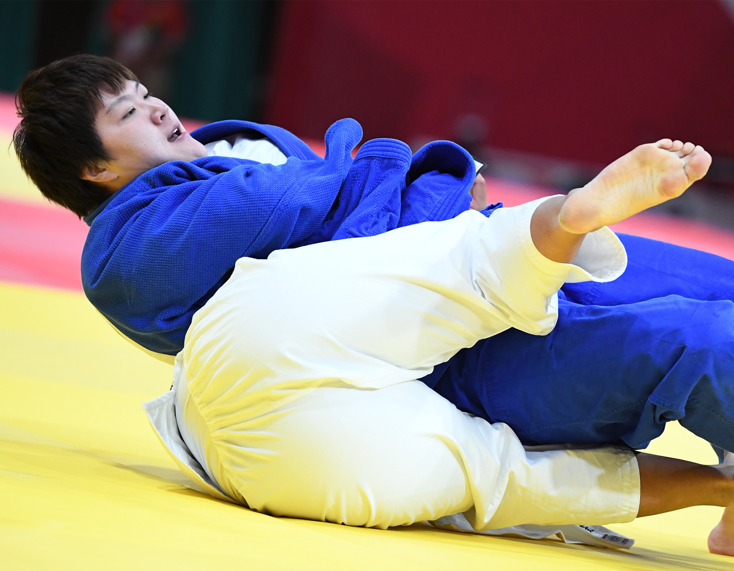 柔道——女子78公斤以上级:中国选手王彦获得铜牌(1)