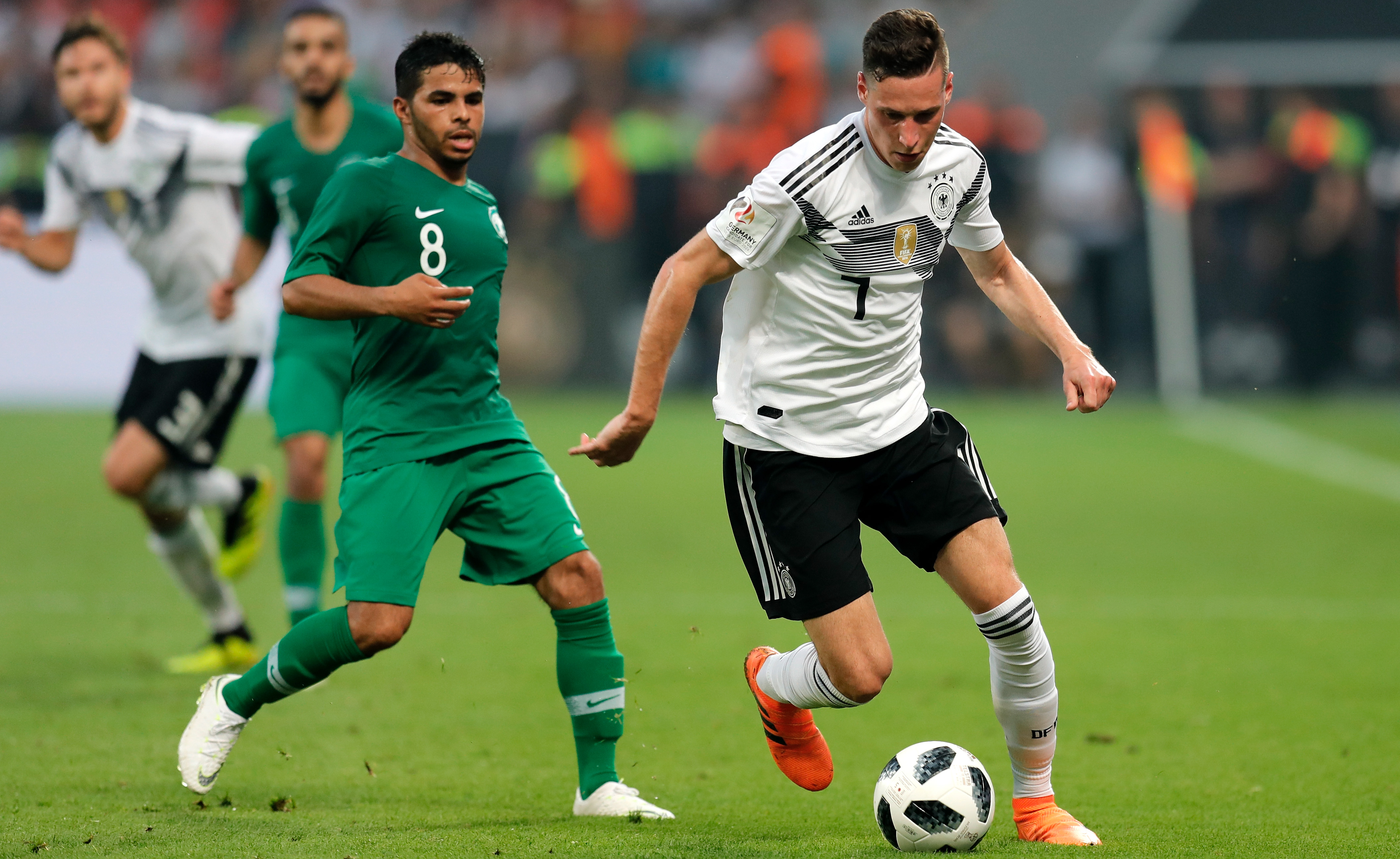 足球——友谊赛:德国胜沙特阿拉伯(14)