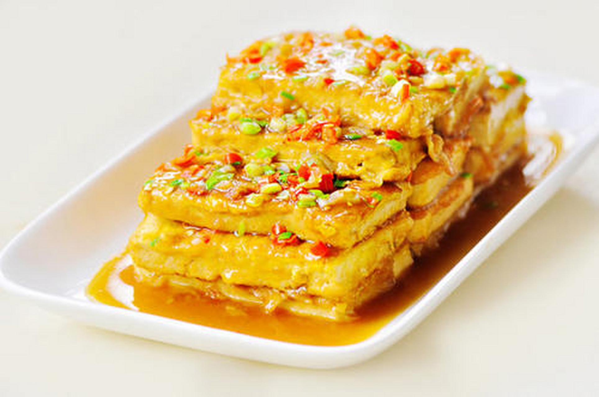 城市小吃地图#四宝琼山豆腐,海南传统名菜.