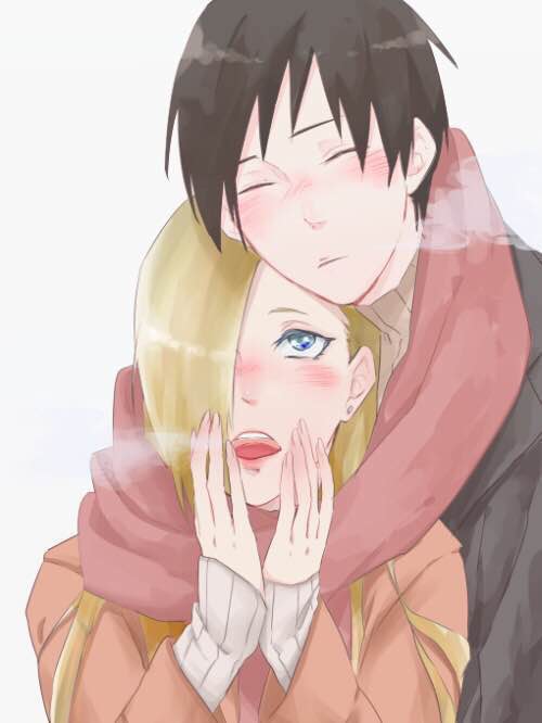 火影忍者:佐井和井野婚后高甜撒糖,同框的每一秒都是暴击!