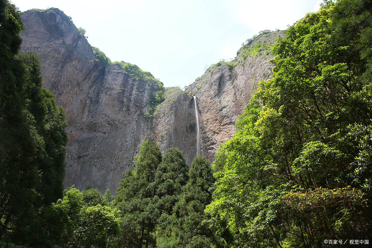 北雁荡山大龙湫景区图片