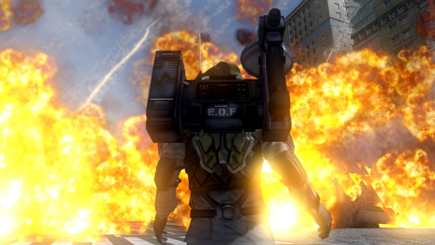 《地球防卫军4》游戏评测:多人在线飞行线射击游戏