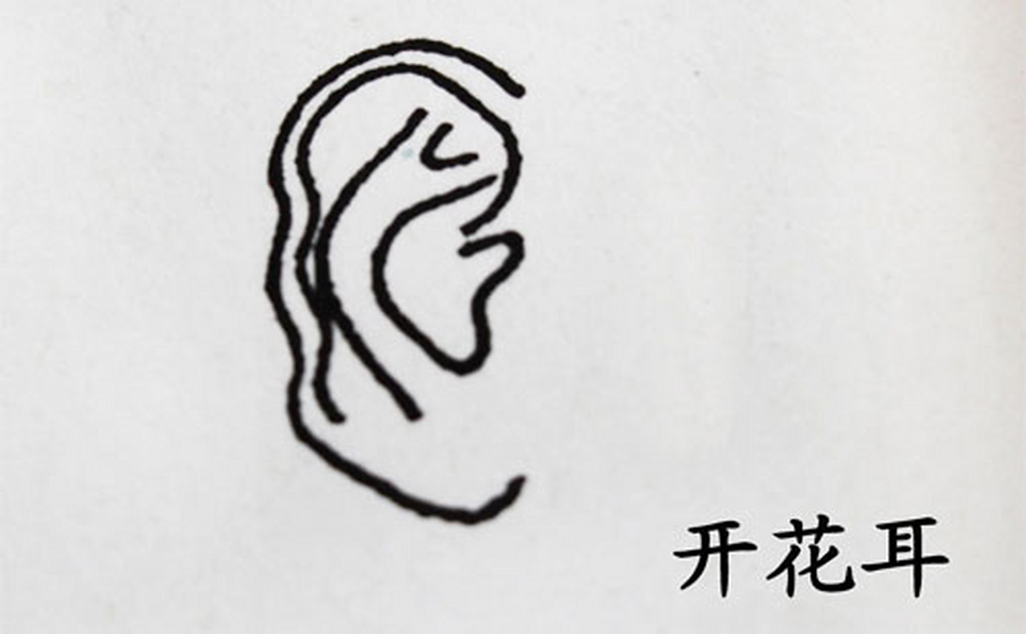 大叔面相教学——108开花耳 1.