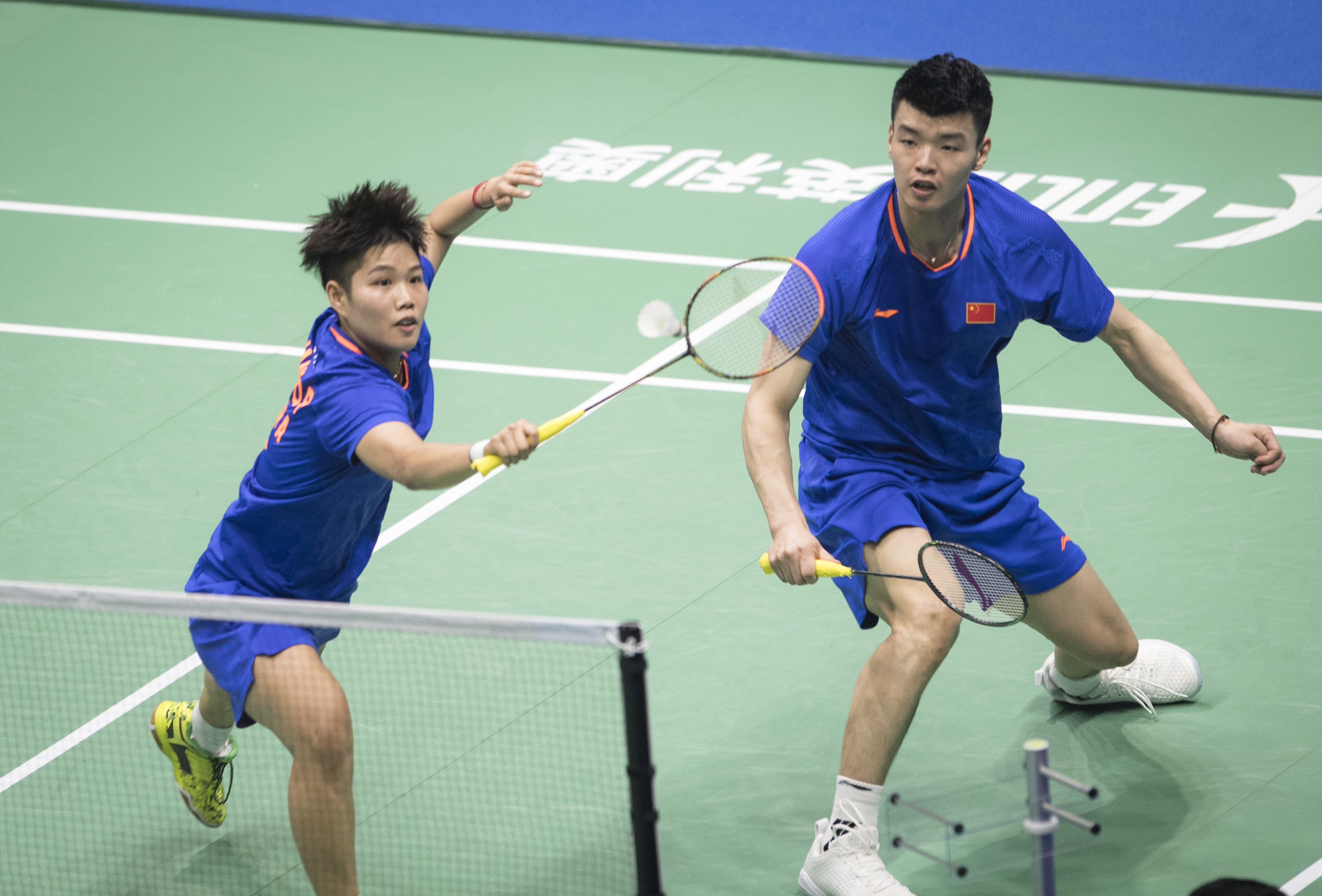 羽毛球——亚锦赛:王懿律/黄东萍晋级决赛(1)