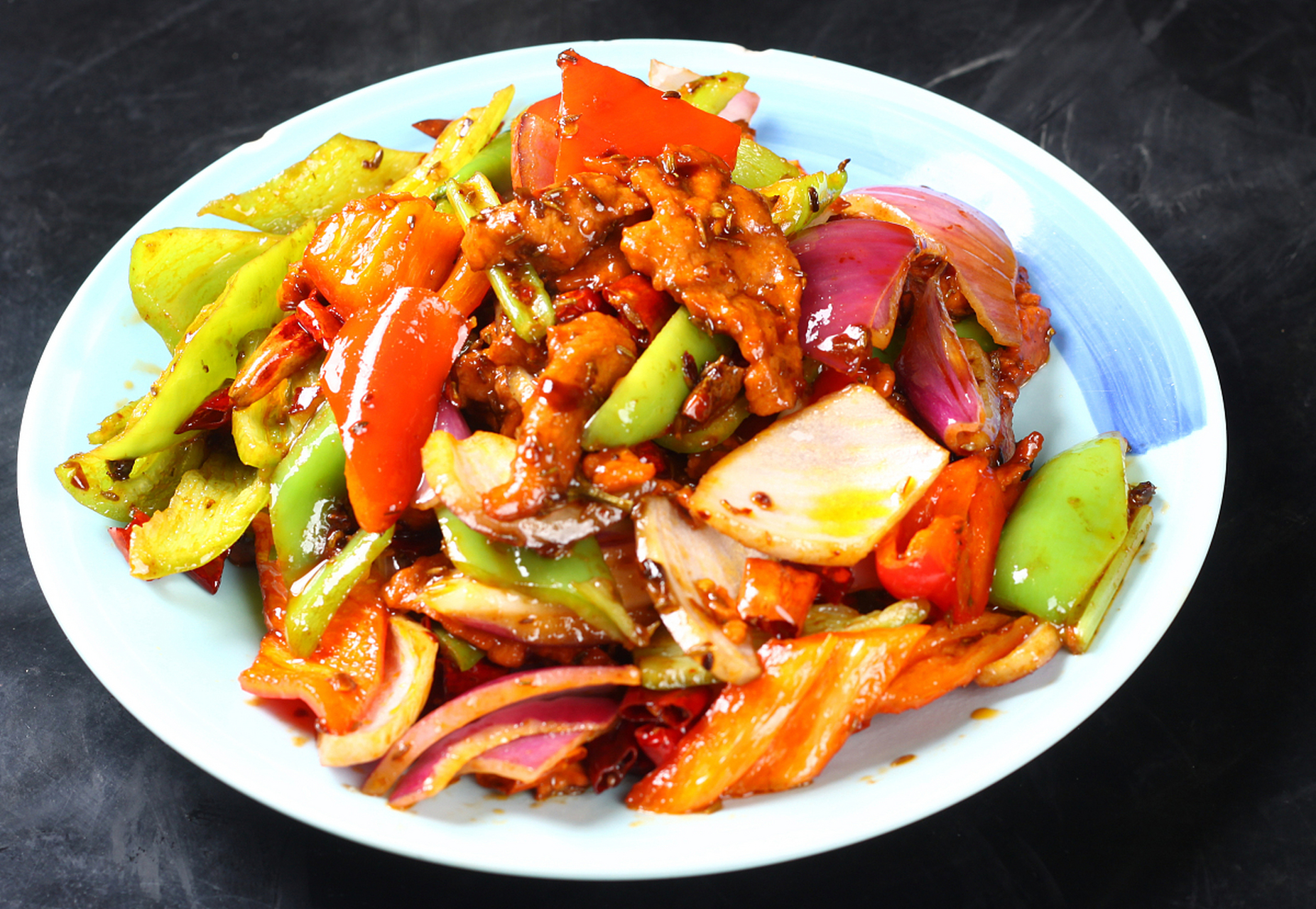 五千年食光# 家常小炒肉,一道简单又美味