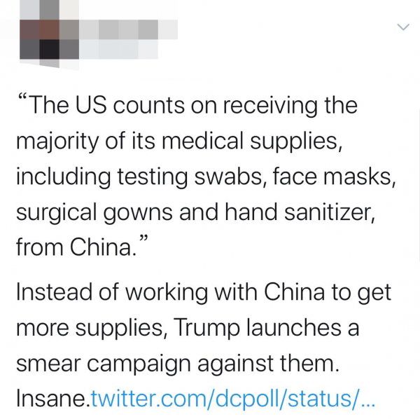 推荐：白宫“密电”要求美国官员集中“甩锅中国”后，尴尬的一幕发生了