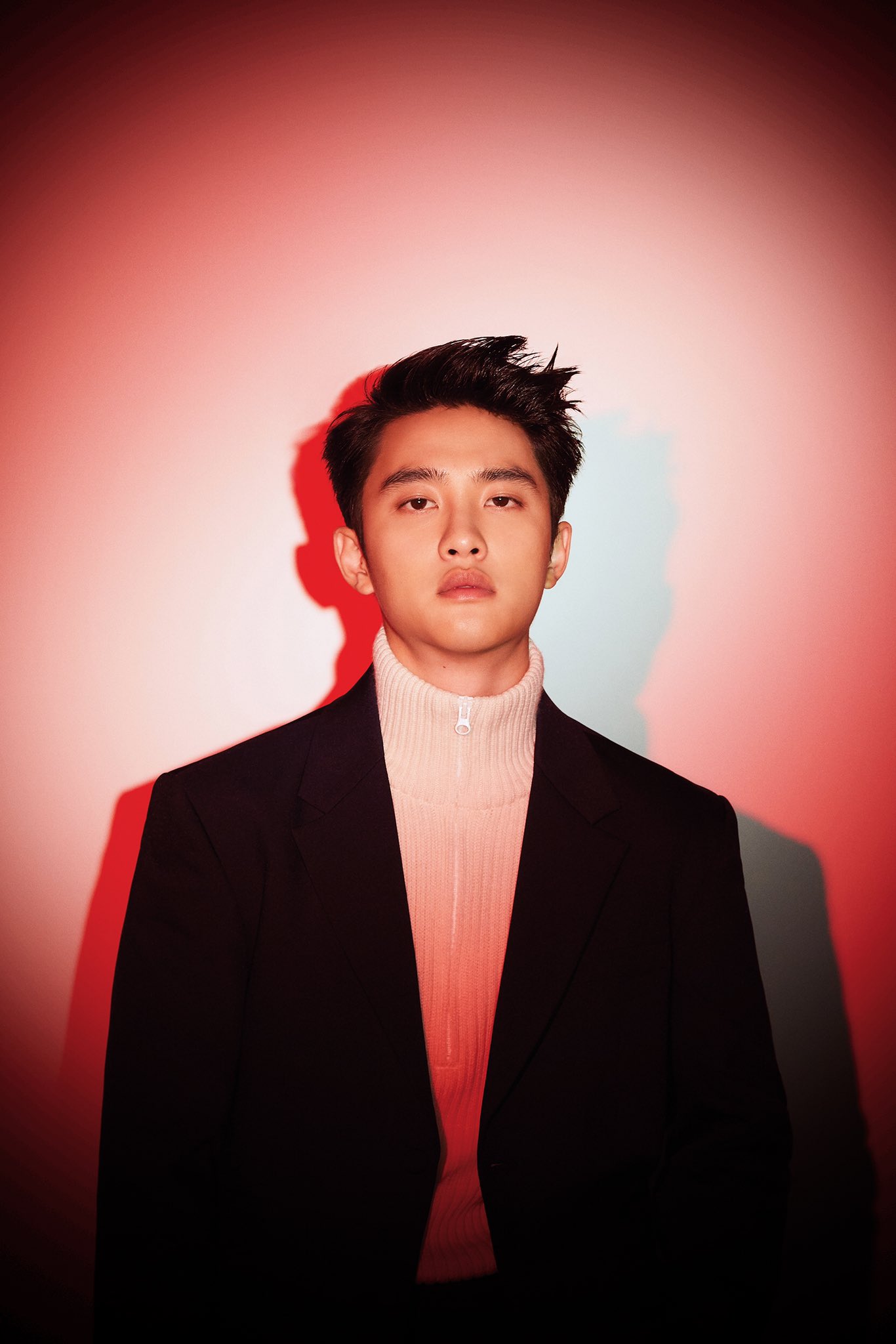 韩国男团exo发布新专辑预告照:朴灿烈秀胸肌,边伯贤眼妆很帅气