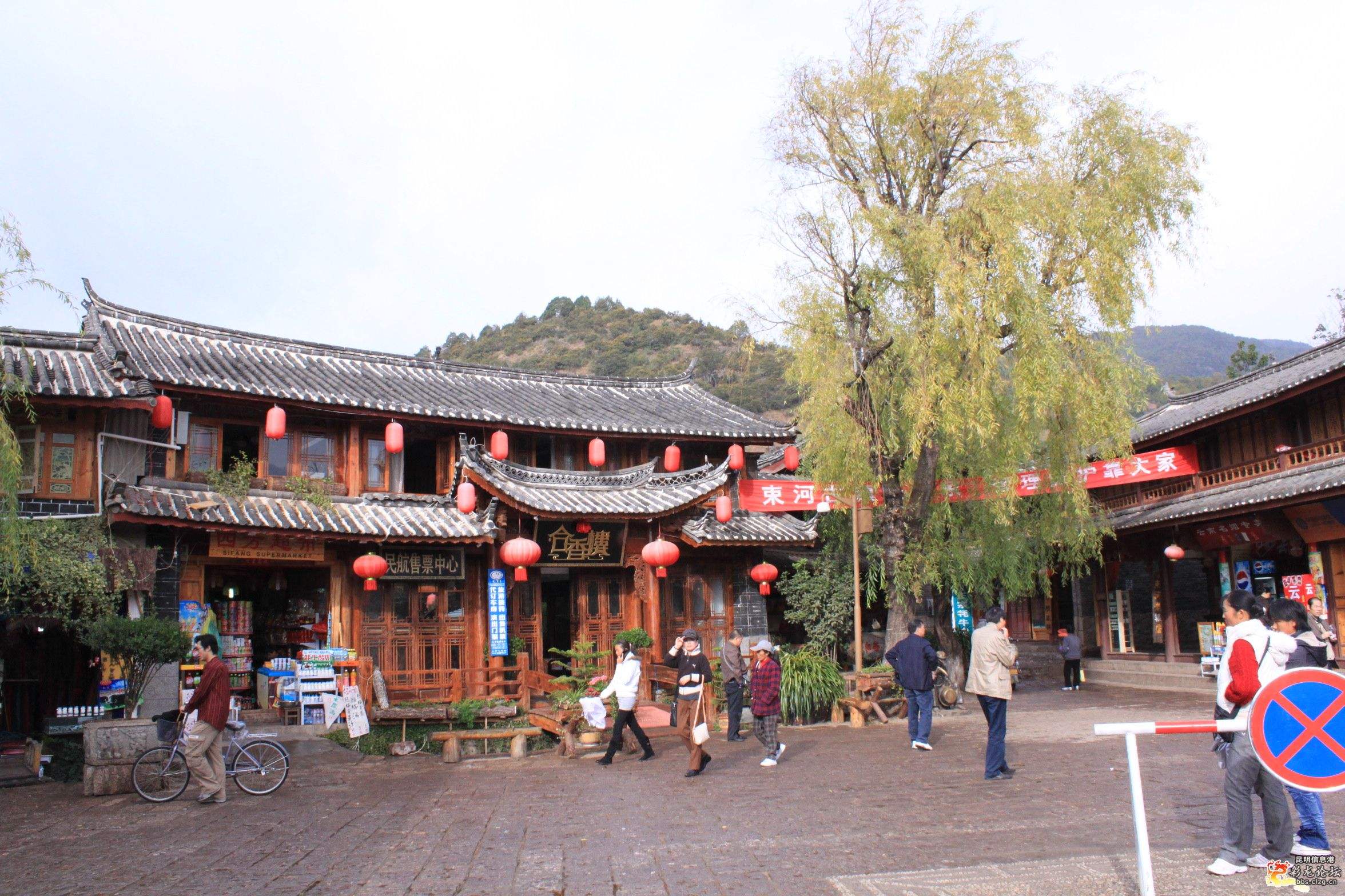 寨市古镇真实照片,是历史文化名镇,文物古迹众多且风景独具一格