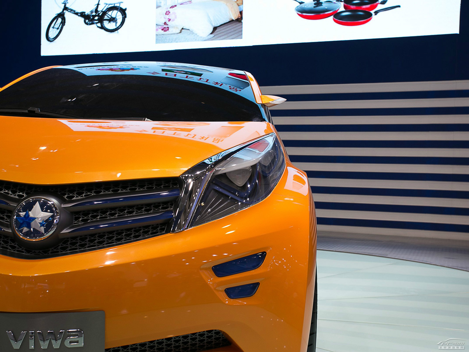 从图片上看这款启辰viwa,这款车有着流畅的线条,大气的外观,很适合