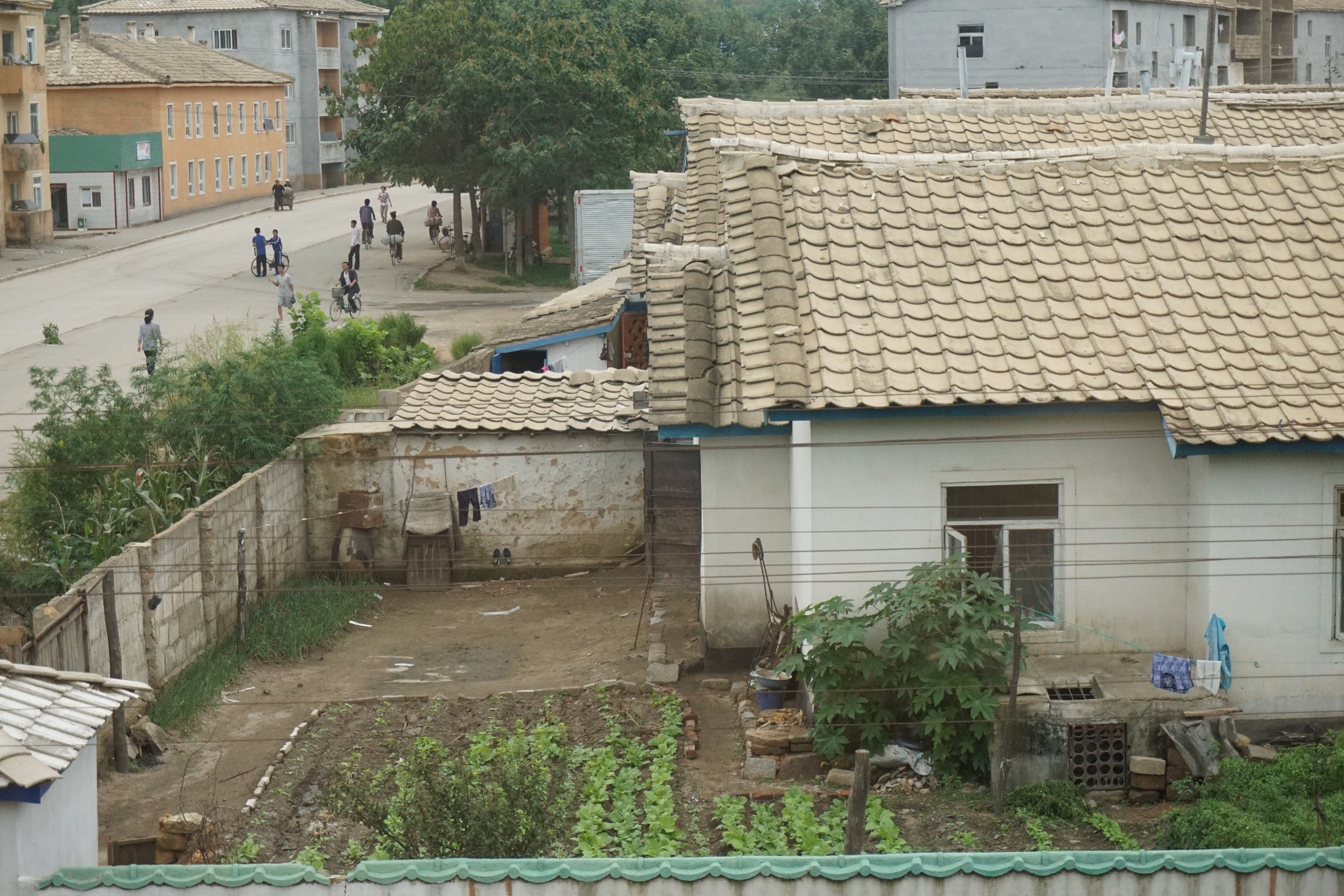朝鲜农村房屋图片图片