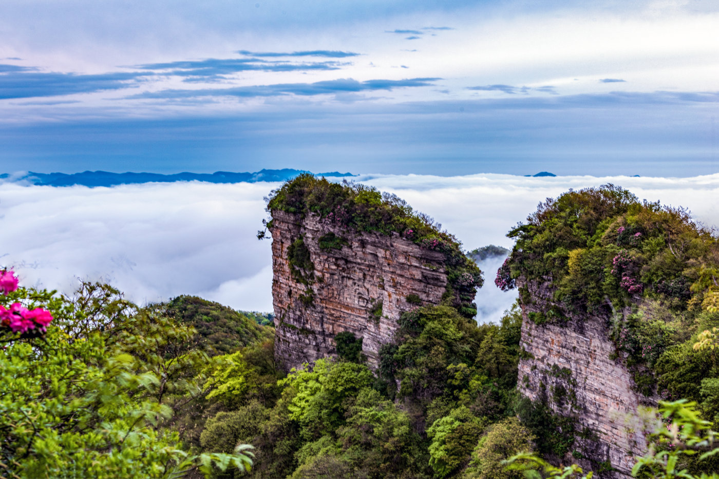 南郑香炉山风景区图片