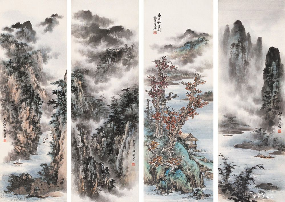 烟云叠"璋"--记"北宗"黄山派山水画大师郭传璋先生