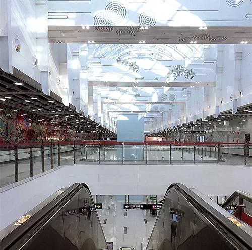 开启绿色之门,地铁17号线诸光路站成亚洲首个获leed认证的地铁站