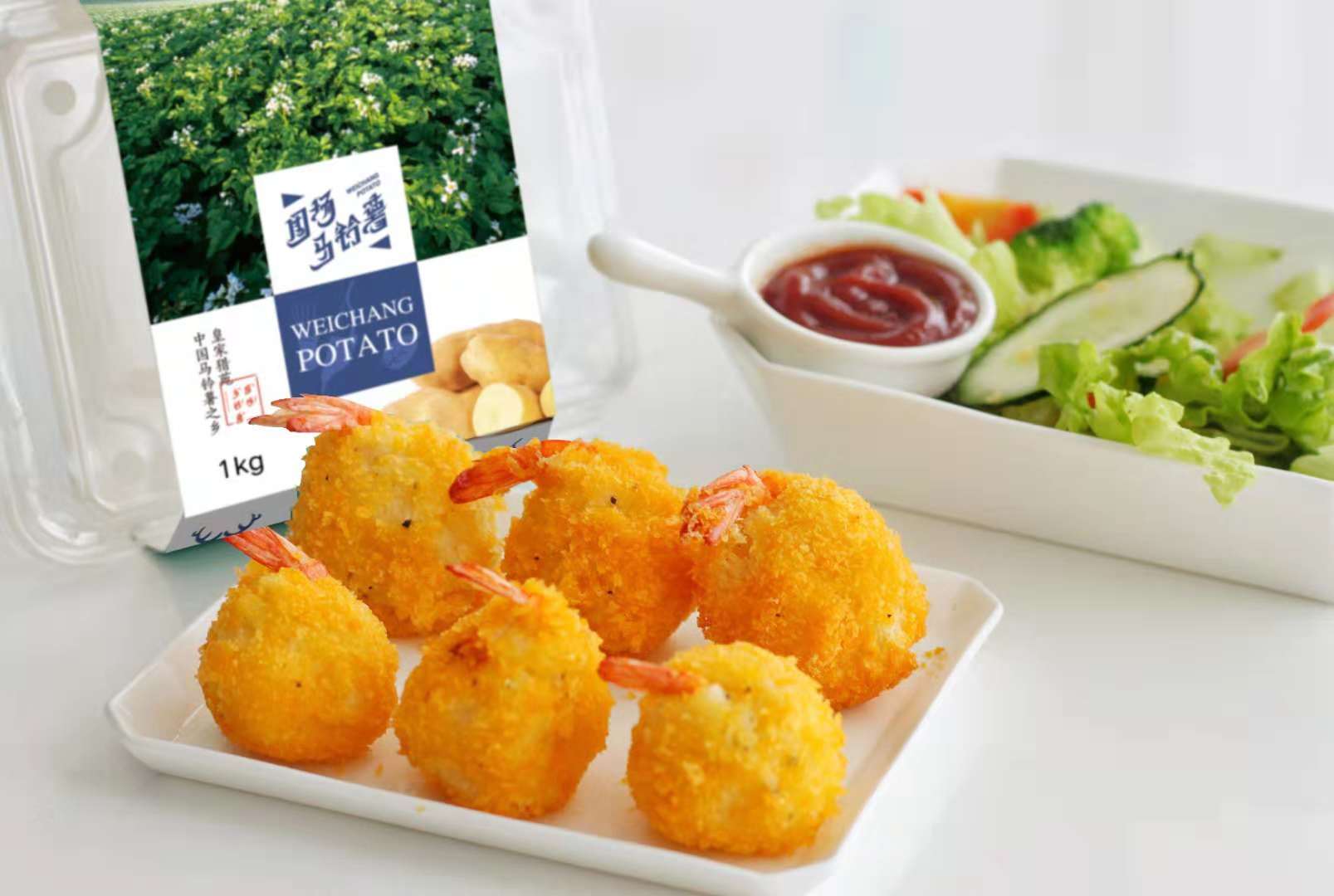 芝士虾球,它会让你喜欢上这样一道美味独特的健康食品