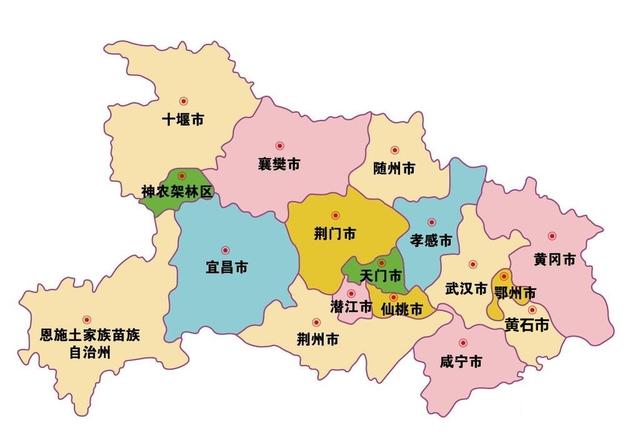 湖北省行政区划令人崩溃的三点:恩施州,省直辖县,全国唯一林区
