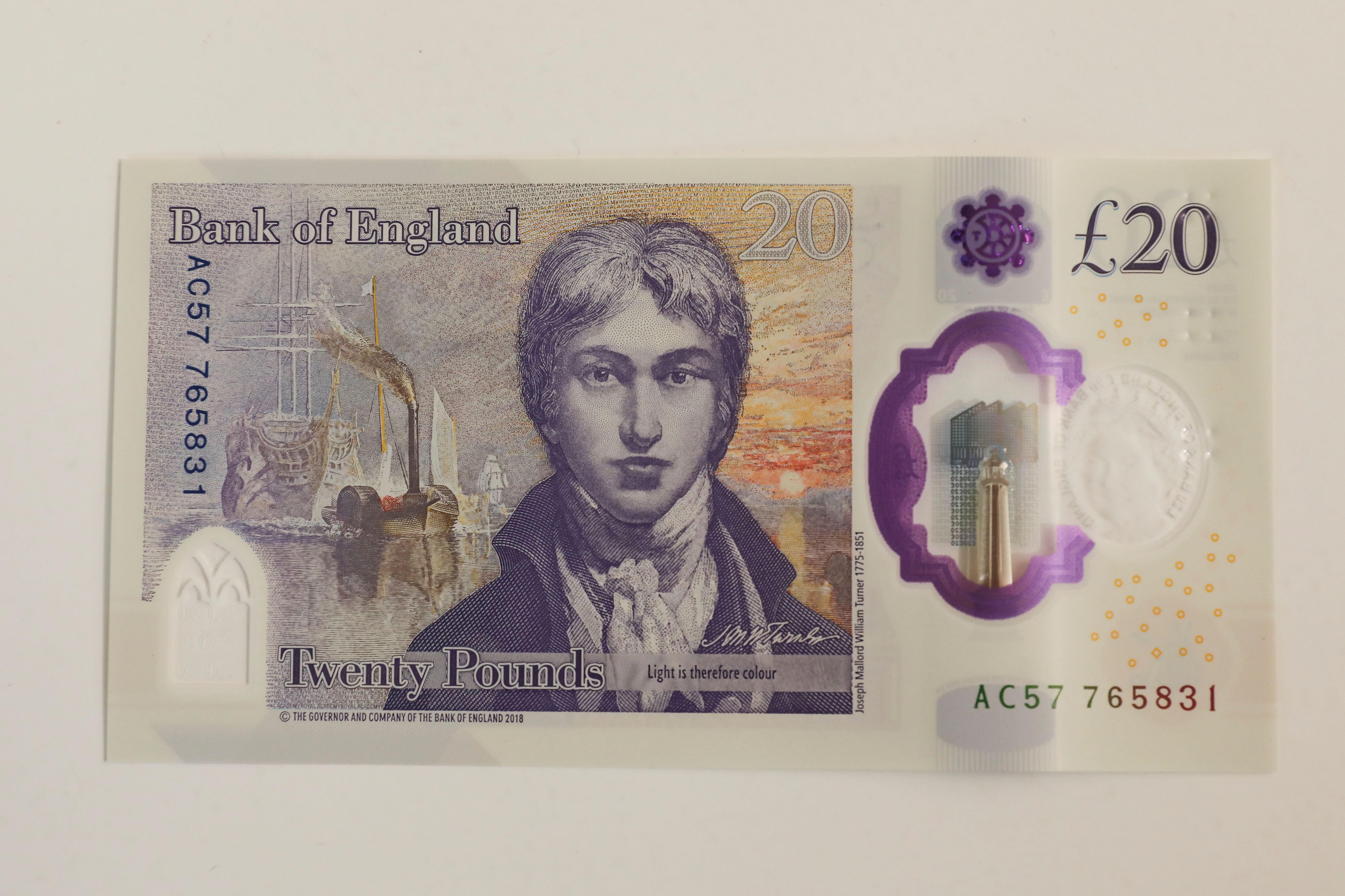 英国启用新版20英镑钞票(2)