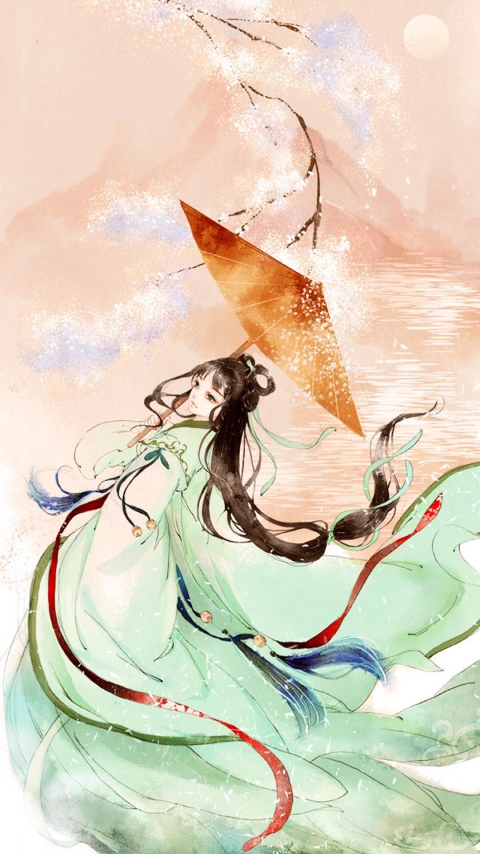 经典优美古风壁纸,古风美文欣赏,愿与你执手天涯