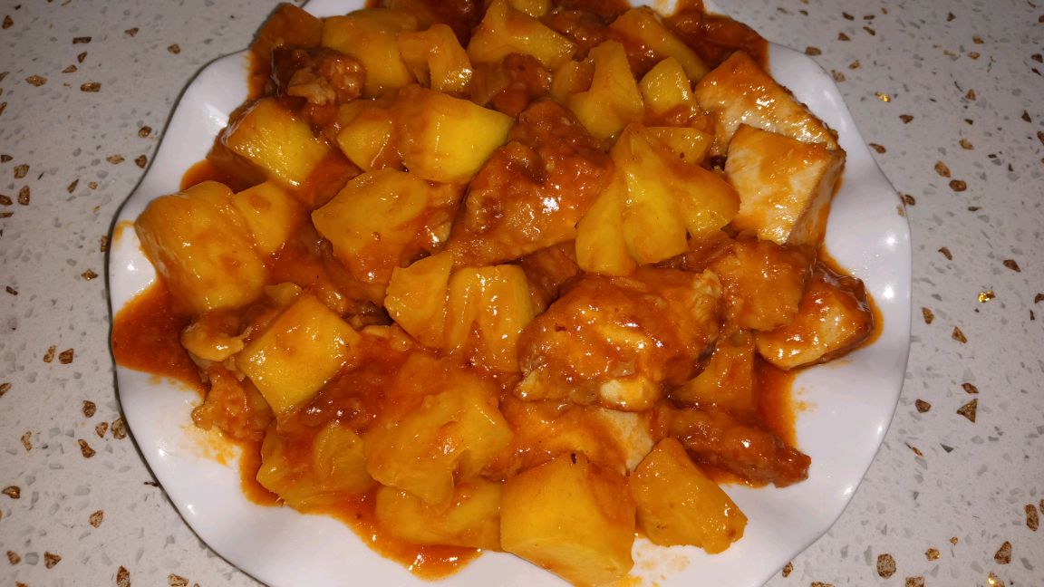 菠萝鸡丨别以为菠萝只能单独吃,和鸡块做成糖醋菠萝鸡更美味