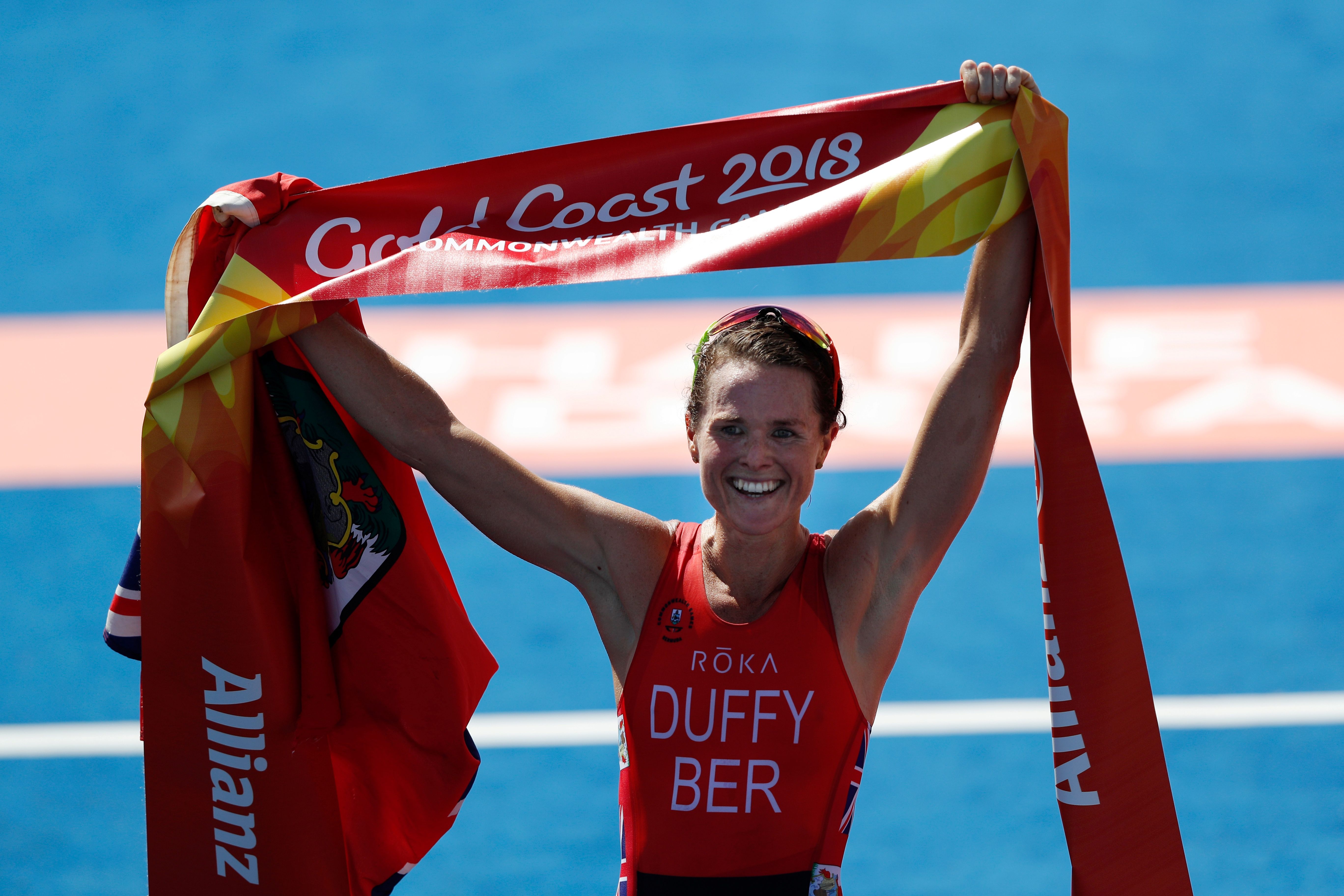 英联邦运动会——女子铁三选手达菲夺首金(6)