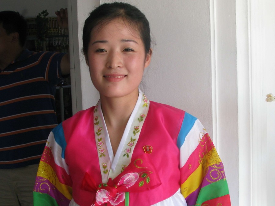 朝鲜农村美少女图片