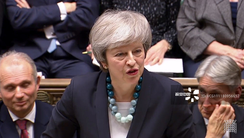 (视频截图)2018年12月10日,英国伦敦,英国天空电视台10日报道,因为在