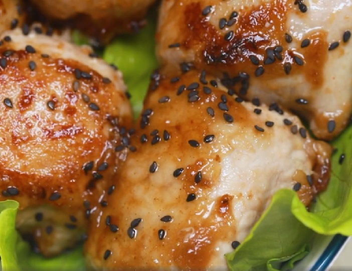 爱吃肉妹子们的最爱:里脊肉包饭团