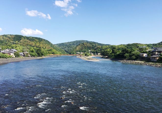 日本巴川河图片