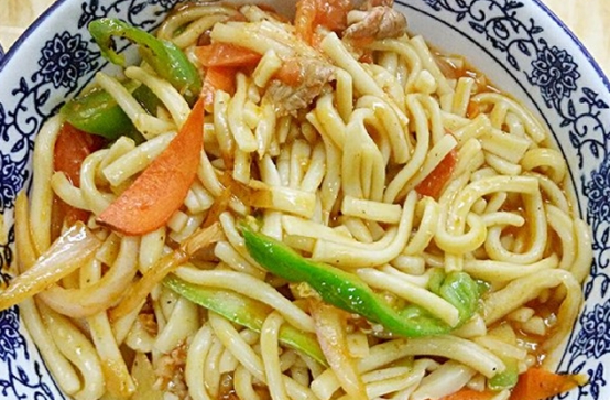 色香味美鲜香爽滑的炮仗面,不一样的美食体验,让你回味无穷