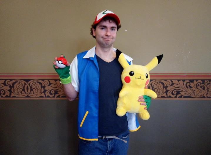 精灵宝可梦cos,杀马特小次郎我忍了,但大胡子小智是怎么回事?