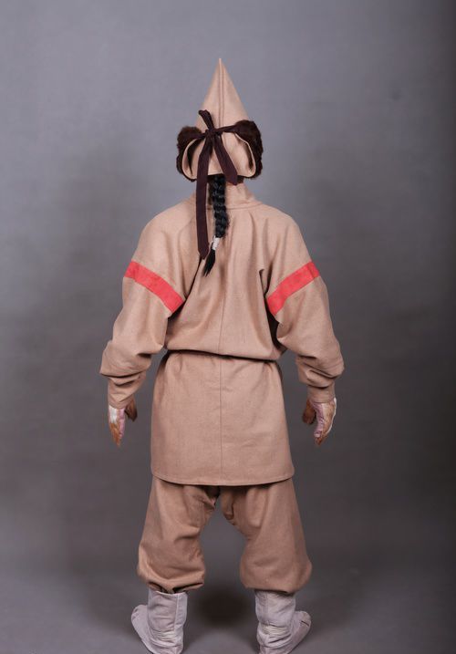 匈奴服饰复原图:古今多少事,都付笑谈中!