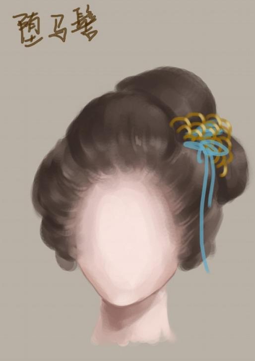 古代爱美女孩的发型