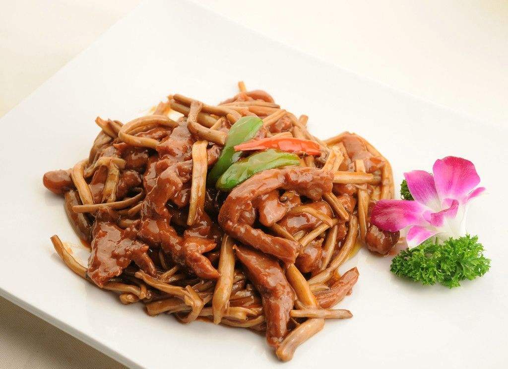 茶树菇炒牛肉的做法