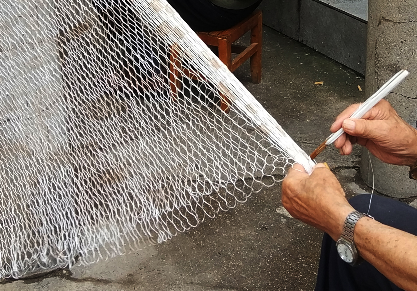 鱼网的编法 几米图片
