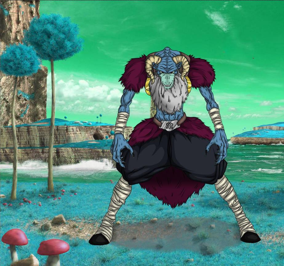 龙珠超:同人作品羊力大仙魔罗图赏