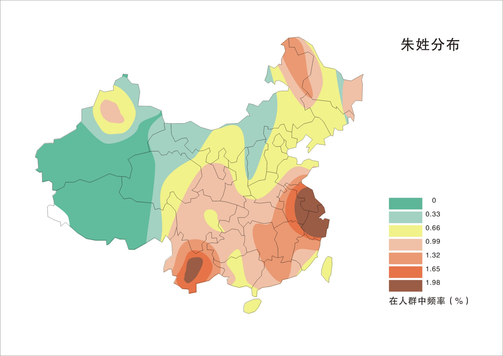 明朝人口分布图图片