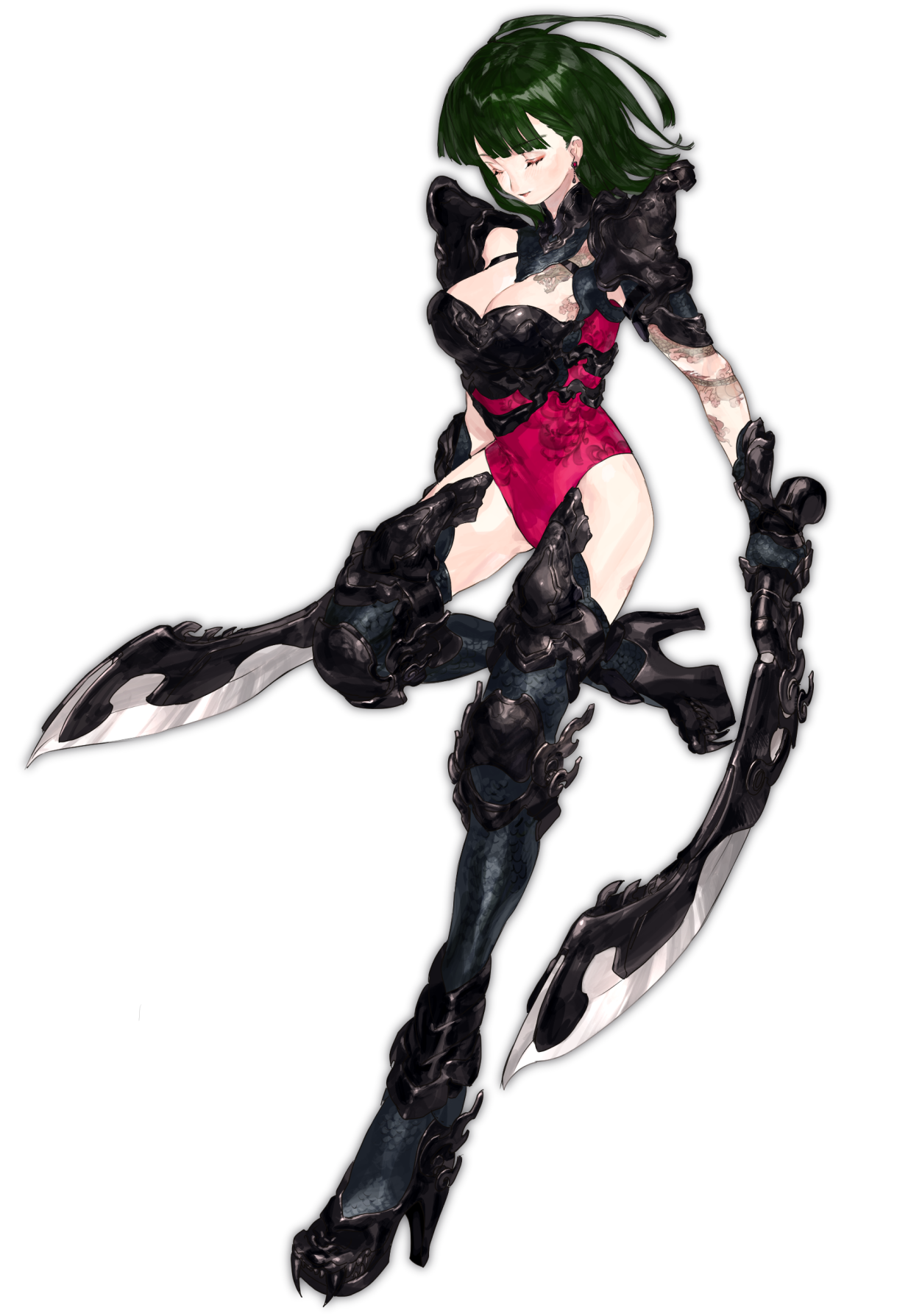 黑暗系病娇女二次元动漫头像,一朝春去红颜老,花落人亡两不知!