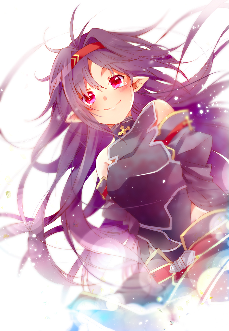 动漫壁纸:《刀剑神域》第七卷《圣母圣咏》绝剑优纪