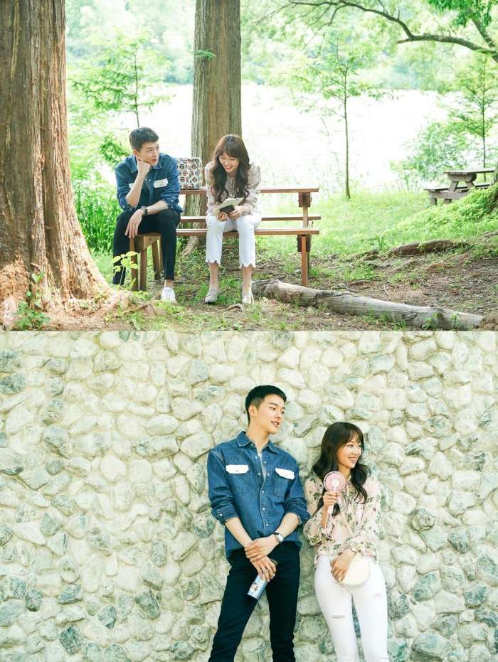 《过来抱抱我》张基龙,秦基周约会照片公开!两人就像真正的情侣