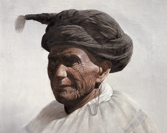 罗中立的油画,以粗犷的笔触,表现了农民真实的生活!