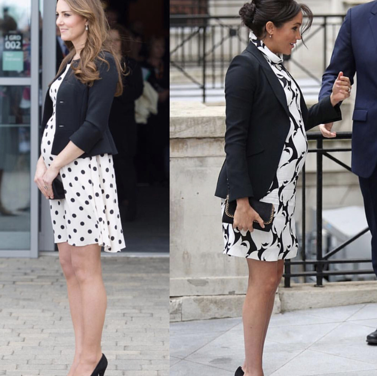 梅根王妃挺孕肚戴百元耳环"照常营业",原来王妃也不好当!