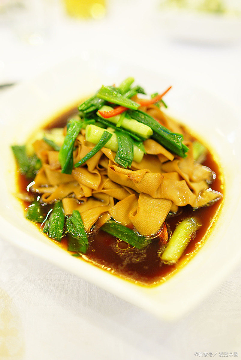 河北省张家口怀安城豆腐皮:传统美味的地方特产