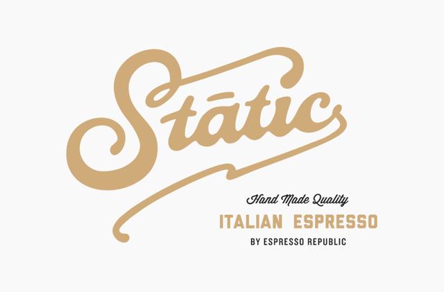 餐饮品牌设计赏析」——static coffee 咖啡品牌标志设计