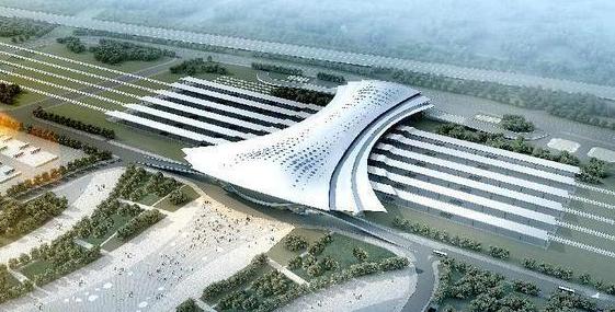 临沂市区的三大铁路火车枢纽站之一——临沂东站