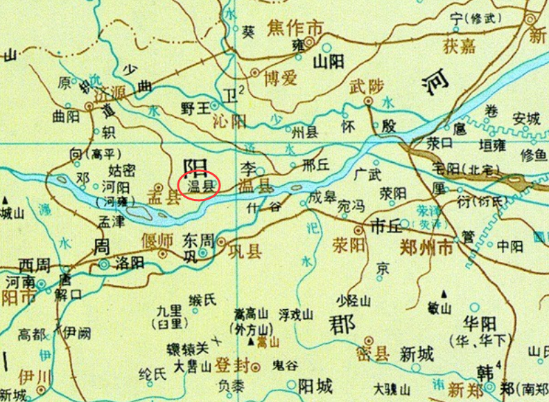 温县行政区划图片
