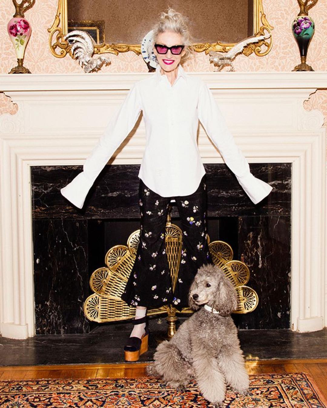 时尚不分年龄,70岁照样潮到老,时髦奶奶linda rodin的穿衣哲学