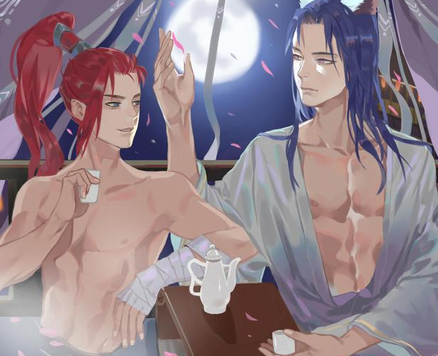 王者峡谷里最受欢迎的4对同人cp:最后一对的画面太羞耻啦!