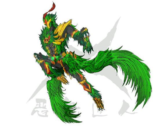 《铠甲勇士拿瓦》彩绘:这种形态的四元素铠甲你们见过吗?